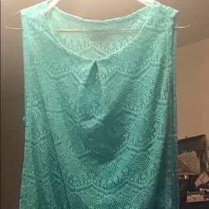Teal Dress